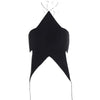 y2k star-shaped backless top boogzel clothing