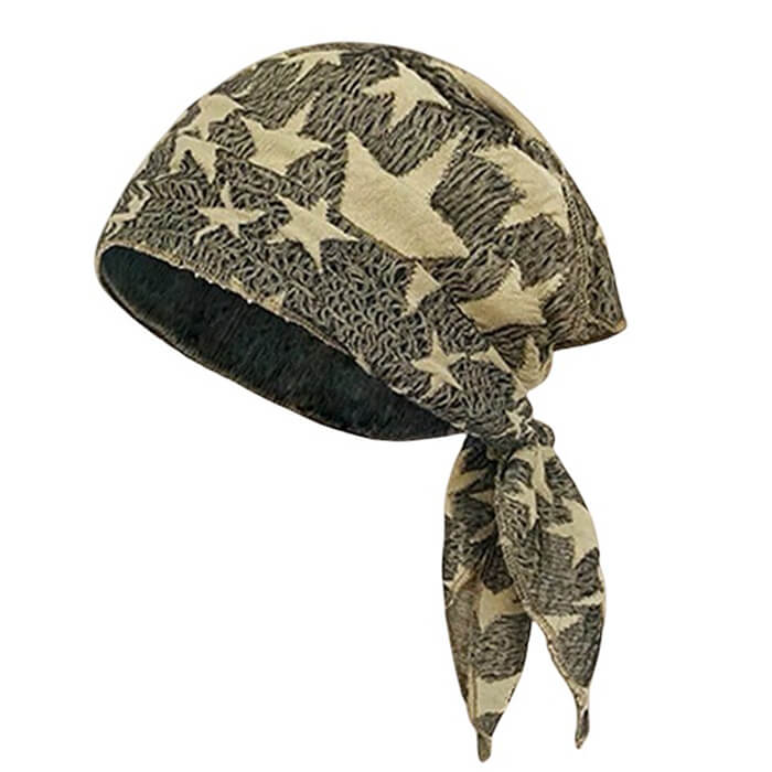 Y2K Star Print Bandana Headscarf | BOOGZEL CLOTHING – Boogzel Clothing