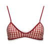 red plaid bra top boogzel clothing