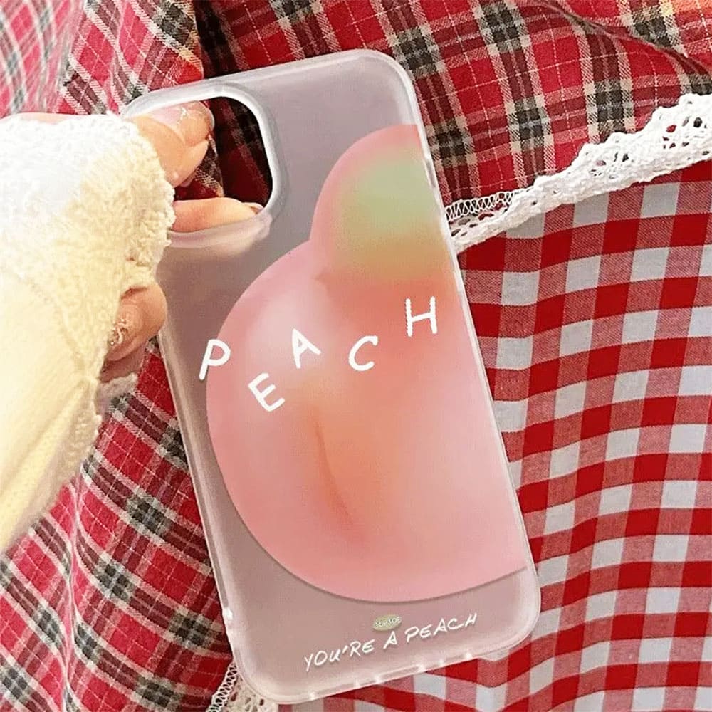 you are a peach iphone case boogzel clothing