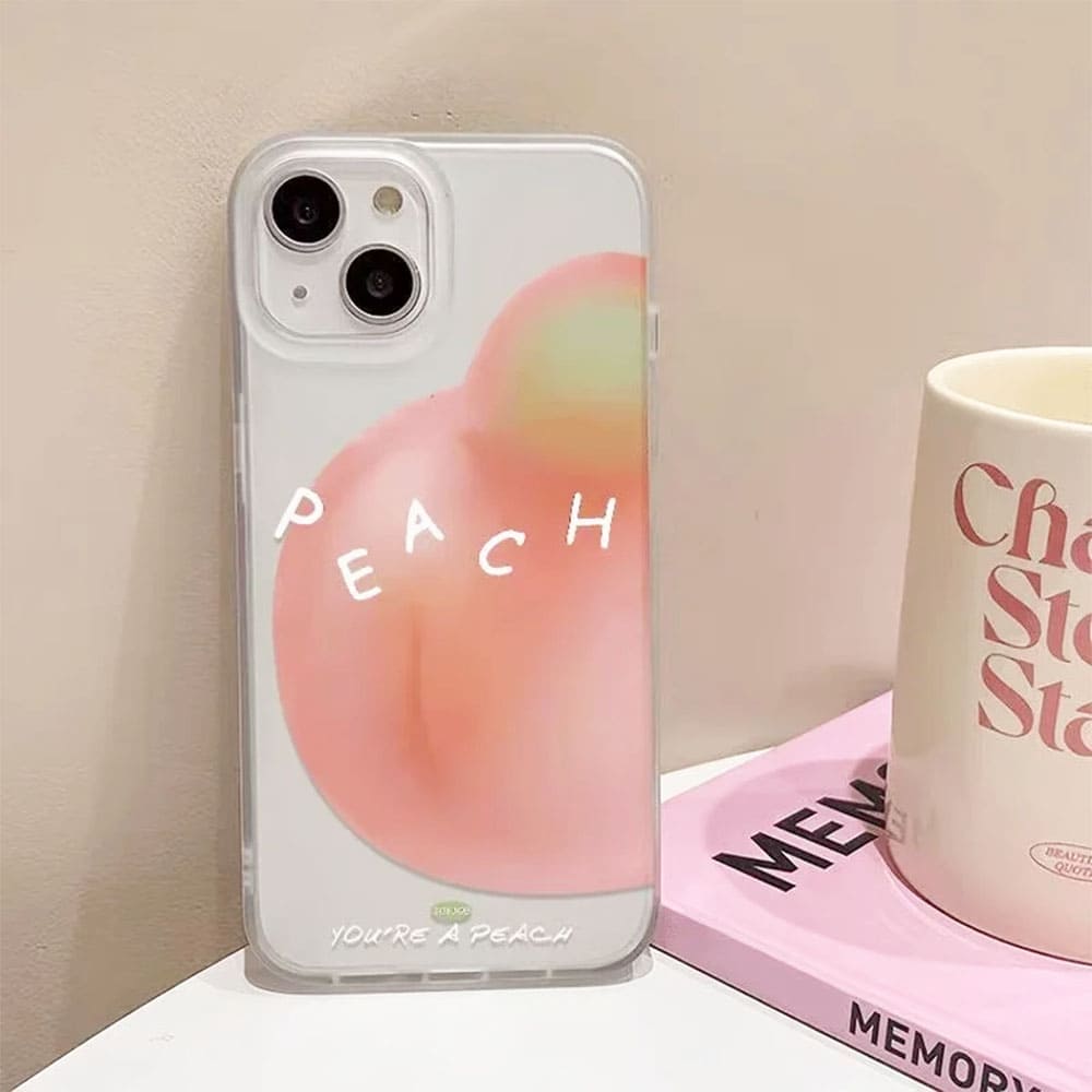you are a peach iphone case boogzel clothing