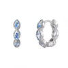 zircon hoop earrings boogzel clothing