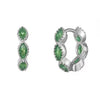 zircon hoop earrings boogzel clothing