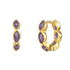 zircon hoop earrings boogzel clothing