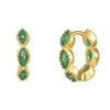 zircon hoop earrings boogzel clothing