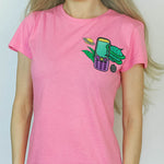 tumblr aesthetic t-shirt boogzel apparel pink