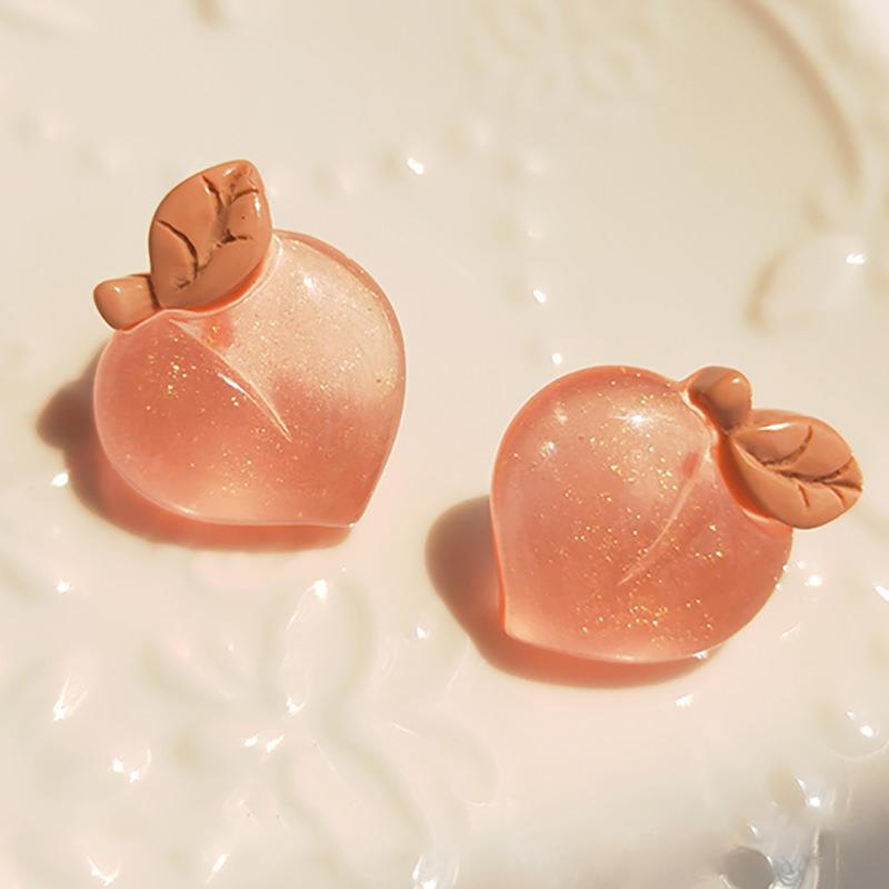 Shop Aesthetic Peach Earrings at Boogzel Apparel