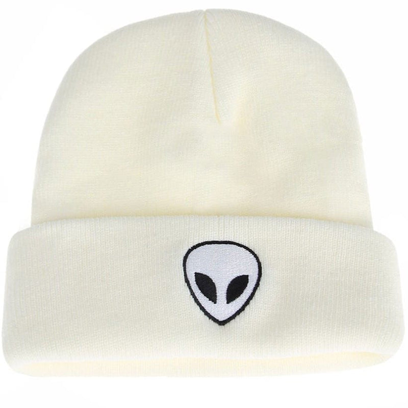 Buy Alien Embroidered Beanie at Boogzel Apparel