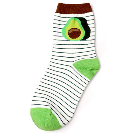 Shop Avocado Socks Boogzel Apparel