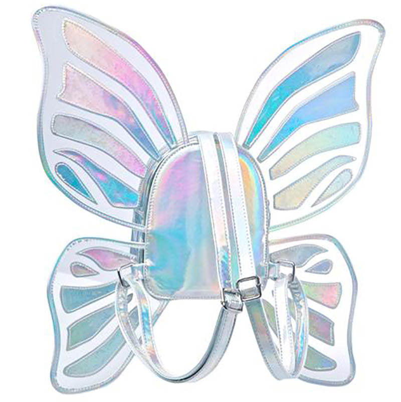 Shop holographic Butterfly Backpack  Boogzel Apparel