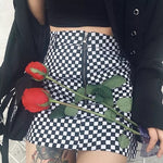tumblr zipper Skirt boogzel apparel