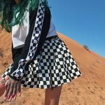 Shop Checkered Mini Skirt at Boogzel Apparel Free Shipping