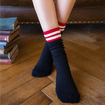 Cozy Up Stripe Socks boogzel apparel