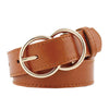Shop Orange Double Ring Buckle Belt at Boogzel Apparel Free Shipping