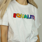 Equality Embroidered T-Shirt boogzel apparel
