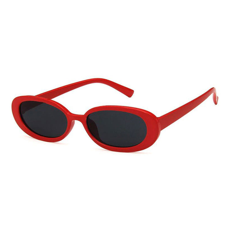 Buy Erin Oval Sunglasses at Boogzel Apparel Free Shipping Red