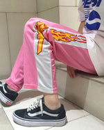 Flames Pants pink boogzel apparel buy shop usa uk