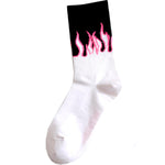 Shop Flames Socks at Boogzel Apparel