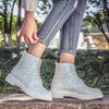 Shop Glitter Ankle Boots at Boogzel Apparel