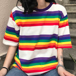 Rainbow t-shit boogzel apparel