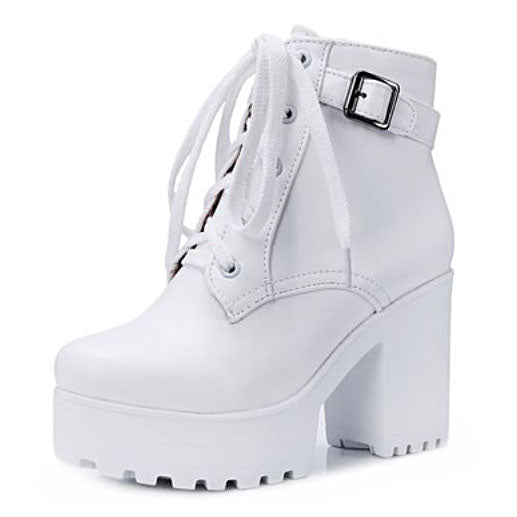 Heeled Ankle Boots boogzel apparel
