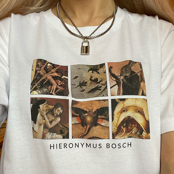 Hieronymus Bosch painting T-Shirt buy boogzel apparel