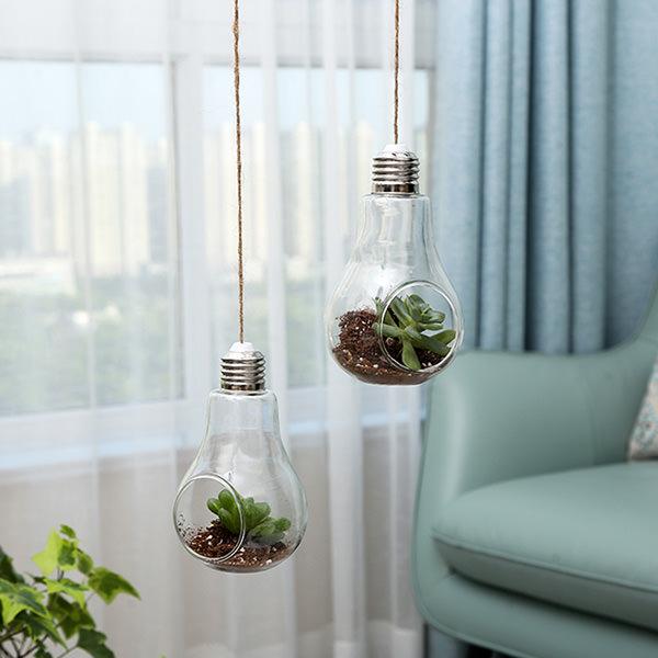 Light Bulb Hanging Vase boogel apparel