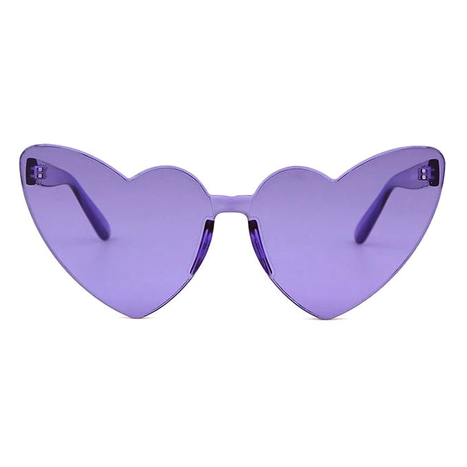 Buy Love Bites Purple SunGlasses Sunnies at Boogzel Apparel Free Shipping 