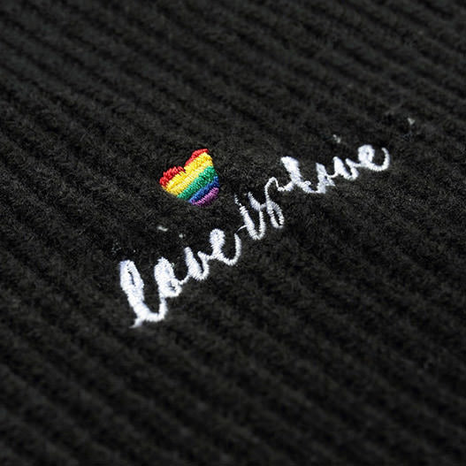 lgbt clothes Love is Love High Neck Jumper