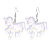unicorn earrings boogzel