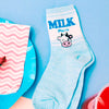 Shop Milky Cow Socks at Boogzel Apparel Free SHipping