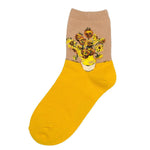 sunflowers socks 