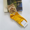 van gogh sunflowers socks 
