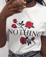 Nothing T-Shirt white boogzel apparel