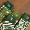 plant embroidery socks boogzel apparel
