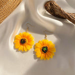 sunflowers earrings