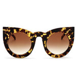 Oversized Cat Eye Sunglasses leopard