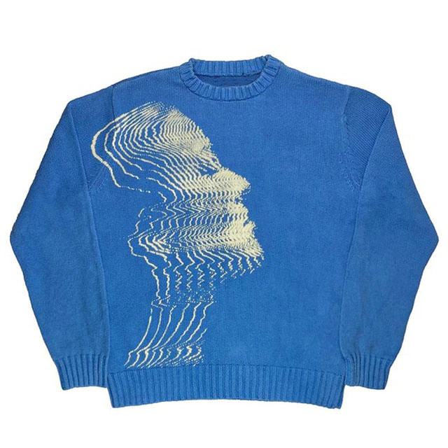blue Aesthetic Sweater boogzel apparel