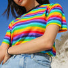 shop rainbow t-shirt boogzel apparel