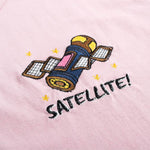Satellite Embroidered T-Shirt boogzel apparel space