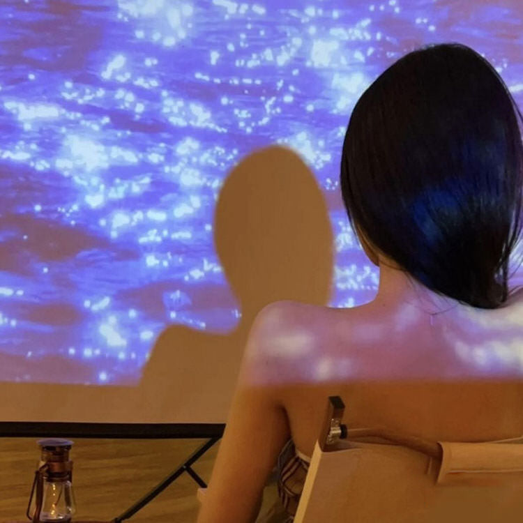 Shimmering Water projector boogzel apparel