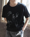 Smoking cigarette Hands T-Shirt harry styles  black by usa uk boogzel apparel 