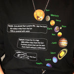 solar system t-shirt