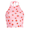 Strawberry Fields Halter Top at Boogzel Apparel