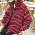 winter Padded Jacket red