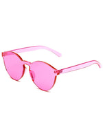 buy transparent pink sunglasses boogzel apparel