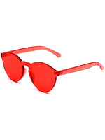 shop transparent red sunglasses boogzel apparel