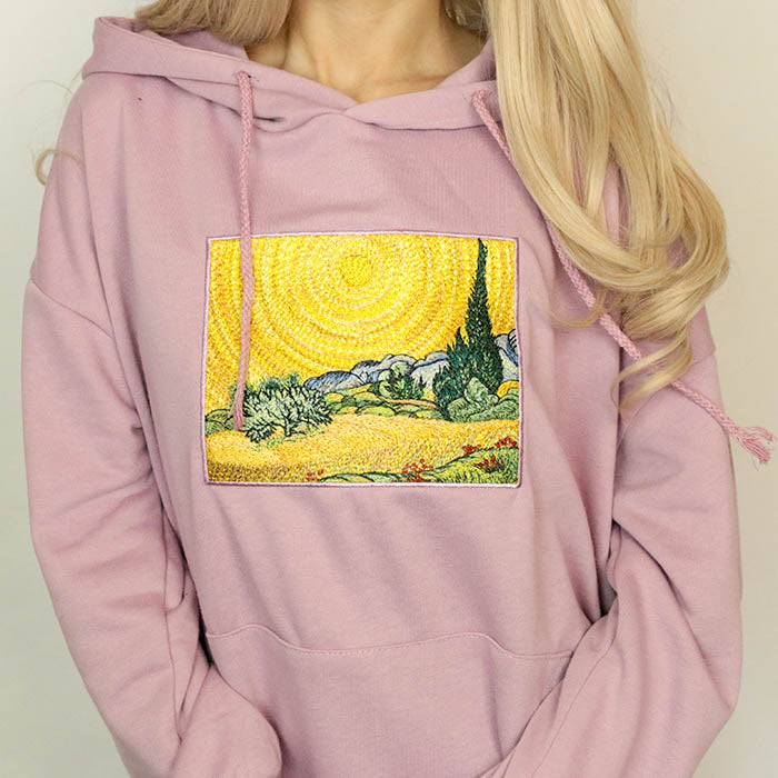 van gogh embroidery clothes