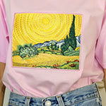 van gogh embroidery clothes boogzel apparel