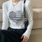 American Girl Long Sleeve Top boogzel apparel